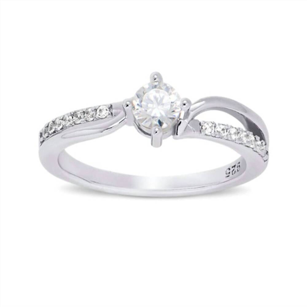 NEW STARLETTE women's piper ring in silver